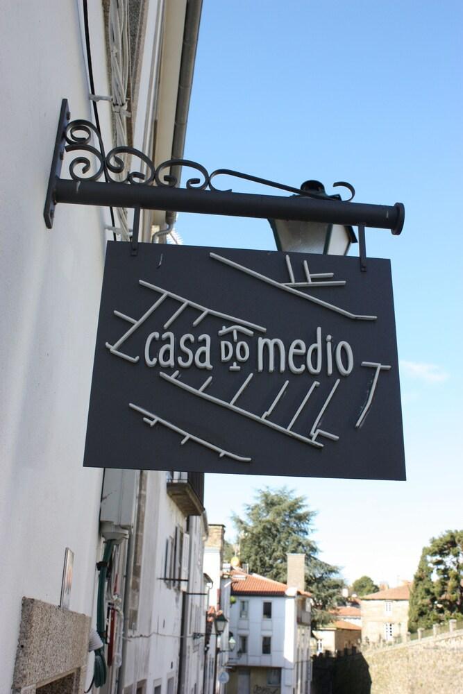 Casa Do Medio Daire Santiago de Compostela Dış mekan fotoğraf
